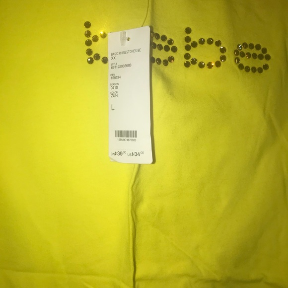 2bebe basic rhinestone tee - Picture 2 of 3